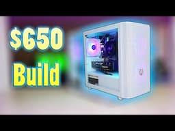 $650 Budget Gaming PC Build & Test 2023