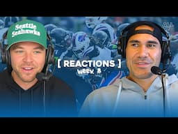 Seahawks Lose An Embarrassing One Against Josh Allen And The Bills | Week 8 Reactions Livestream