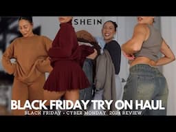 HUGE SHEIN BLACK FRIDAY + CYBER MONDAY TRY ON HAUL 🛒📦