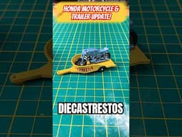 Matchbox Honda Motorcycle & Trailer restoration update - Cheers @MartysMatchboxMakeovers 🇦🇺🐨