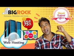 OMG ! Unbelievable  BigRock Diwali Sale Offer 2024 ! Get up to 75% Discount on Hosting Plans