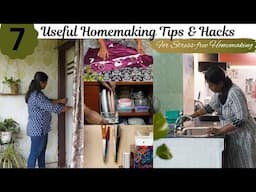 7 Useful Home & Kitchen Hacks For Stress-free Homemaking | Reuse Of Old Curtains-Organization Hacks