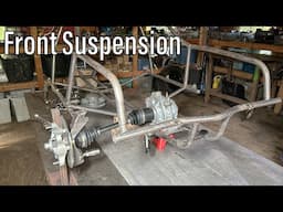 Starting the Front Suspension - Mini Lifted Muscle Car Part 3 - Plus Hurricane Helene Storm Damage