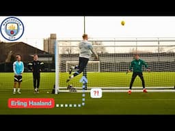 Cross Finishing Training | Manchester City FC