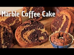 How to Make Chocolate Marble Coffee Cake - Quick  & Easy Recipe