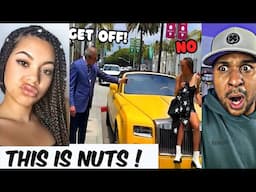 ENTITLED Woman Gets KICKed Out After Sitting On Man's Luxury Car | anthony spade