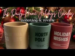 These Holiday Candles Are Top Tier | The Daily Home Unboxing! ✨