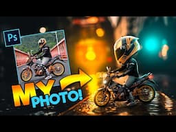 I Edited my Photo in Photoshop | Photoshop Speed Art