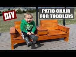 Building a Patio Chair for Toddlers: Creative DIY Project