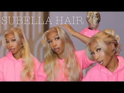 The Perfect Blonde For Me 🙌🏽 Pre-Styled Pre-Cut Lace Ready To Wear Wig Ft.Subella Hair