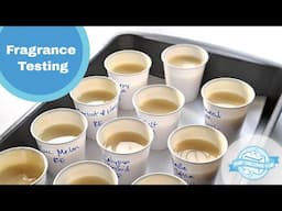 Fragrance Testing in Cold Process Soap