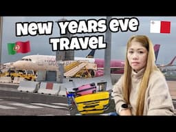 How i travel during New Years Eve | Pinay in Sweden