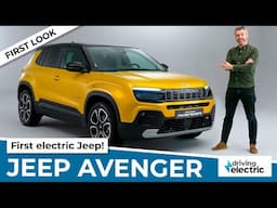 New 2023 Jeep Avenger: First-look at 4x4 brand’s first-ever EV – DrivingElectric