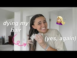 DYING MY HAIR! | Kayla Davis