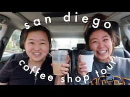 san diego coffee shop tour (ft. dorothea)