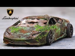 Abandoned Lamborghini HURACAN Model Full Restoration and Rebuild