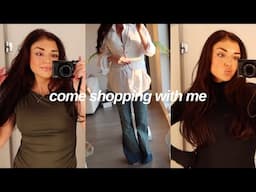 Come Shopping With Me & Haul - H&M, Zara, Garage, Covergirl Lip Swatch