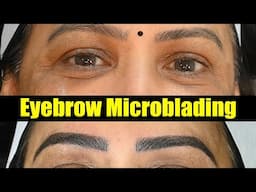 MICROBALDING CUSTOMER REVIEW | MICROBLADING EYEBROWS BEFORE & AFTER Contact 8593056222 #shorts