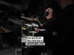 Get the full play-along pack for only $10 at louiepalmer.com #drummer #drums #music #loops