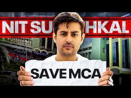 Save MCA in India | Why NIT Surathkal dropped MCA?