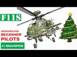 Best Christmas Gift! F11S Apache Helicopter! Review