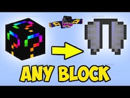 Minecraft Elytra - any item can be an Elytra (simple command 2024)