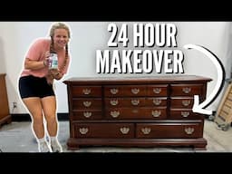 EASY & QUICK Furniture Makeover with NO PREP PAINT