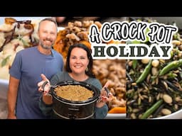 Easy Crock Pot HOLIDAY Side Dishes - 3 Delicious Thanksgiving and Christmas Recipes!