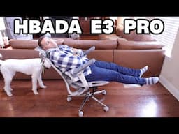 HBADA E3: Most Comfortable Ergonomic Office Gaming Chair?!