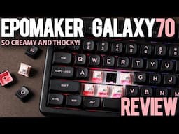 $99 Epomaker Galaxy 70: Compact, RGB-Packed, and NO Modding Needed!