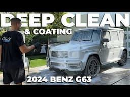 2024 Mercedes Benz AMG G63 G Wagon Detail - DECON Wash & Ceramic Coating