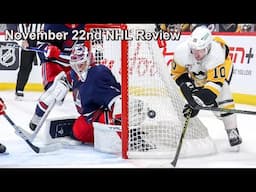 Reviewing November 22nd NHL Games