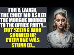 For A Laugh, The Chief MD Asked The Morgue Worker To The Office Party... But Seeing Who Showed Up...