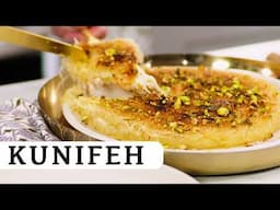 Buttery, Cheesy, and Syrupy?! Easy KUNIFEH Recipe