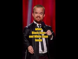 When Black Guys & White Guys laugh 🎤😂 Brad Williams #lol #funny #comedy #life #facts #shorts