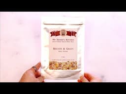 My Hunny's Kitchen | Biscuits & Gravy | MRE Review Freeze Dried