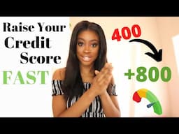 How to RAISE Your Credit Score FAST in 2020 | MUST WATCH for Credit Repair!