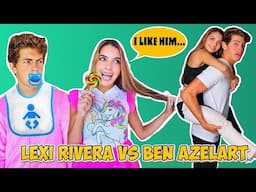 Lexi Rivera VS Ben Azelart TikToks | EXTREME Try Not to Laugh Challenge