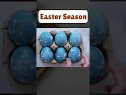 EASTER SEASON | DIY EASTER EGGS | EASTER HUNT | Blue Easter eggs