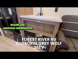 NEW AT ZOOMERS RV!! New 2025 Forest River RV Cherokee Grey Wolf 26EV