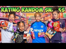 RATING RANDOM SNACKS FROM THE SUPERMARKET!!!