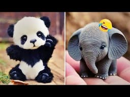 Cute Baby Animals Videos 2024 | Best Funny and Cute Moment of the Animals #04