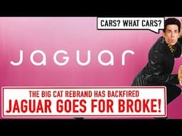 Jaguar goes for BROKE. Woke new design caused INTERNET UPROAR!