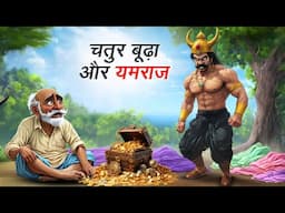 चतुर बूढ़ा और यमराज | KANJOOS SETH AUR YAMRAJ | HINDI KAHANIYA | COMEDY FUNNY STORIES