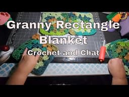 Crochet Granny Rectangle Blanket * Crochet And Chat * Monkey On A Roof