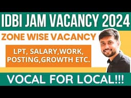 IDBI Junior Assistant Manager 2024 Job Reality:LPT, Salary,Profile,Posting,Job Timings,Promotion etc