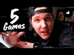 5 Games That INSPIRE Me!!! + GIVEAWAY --- A Board Game Vlog