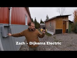 House Build Series #12:  Dijkema Electric Connects the House and Structural Screws for the Overhang