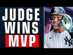 BREAKING: Aaron Judge wins 2nd AL MVP Award