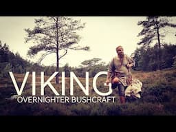 Viking Wilderness | Bushcraft Overnighter | Meeting Wolves and Cooking at the Fire